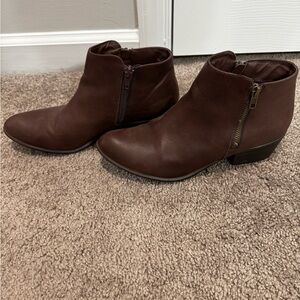 Esprit Dark Brown Ankle Booties
